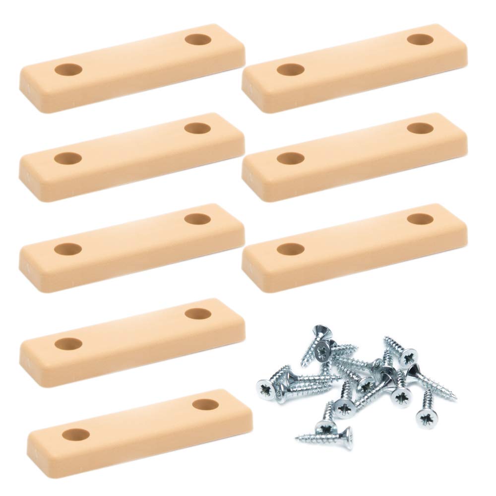 Möbelpads | Farbe: Beige | Größe: 50x14x5mm