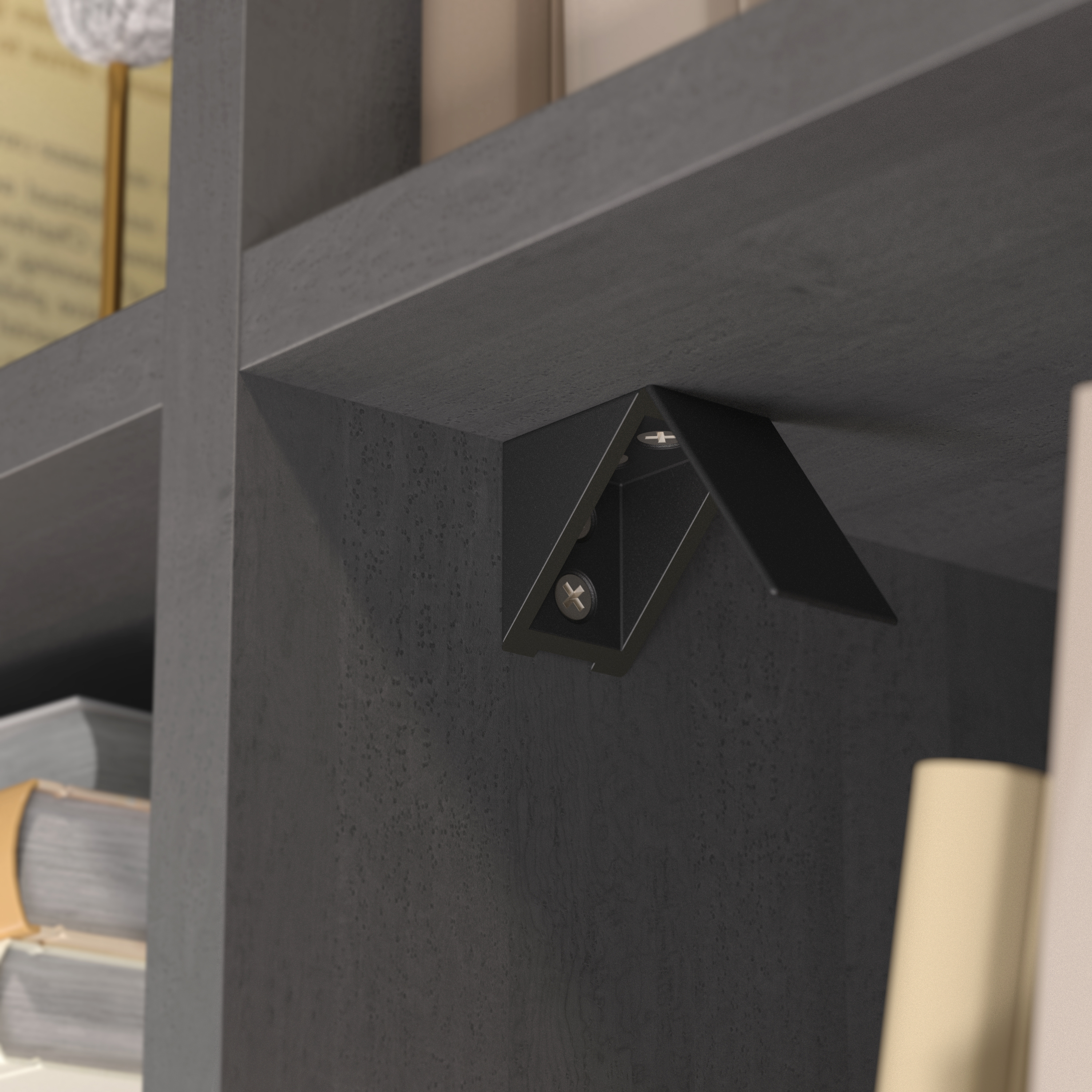 Korpusverbinder | BT1 | Farbe: Schwarz | 2 Loch