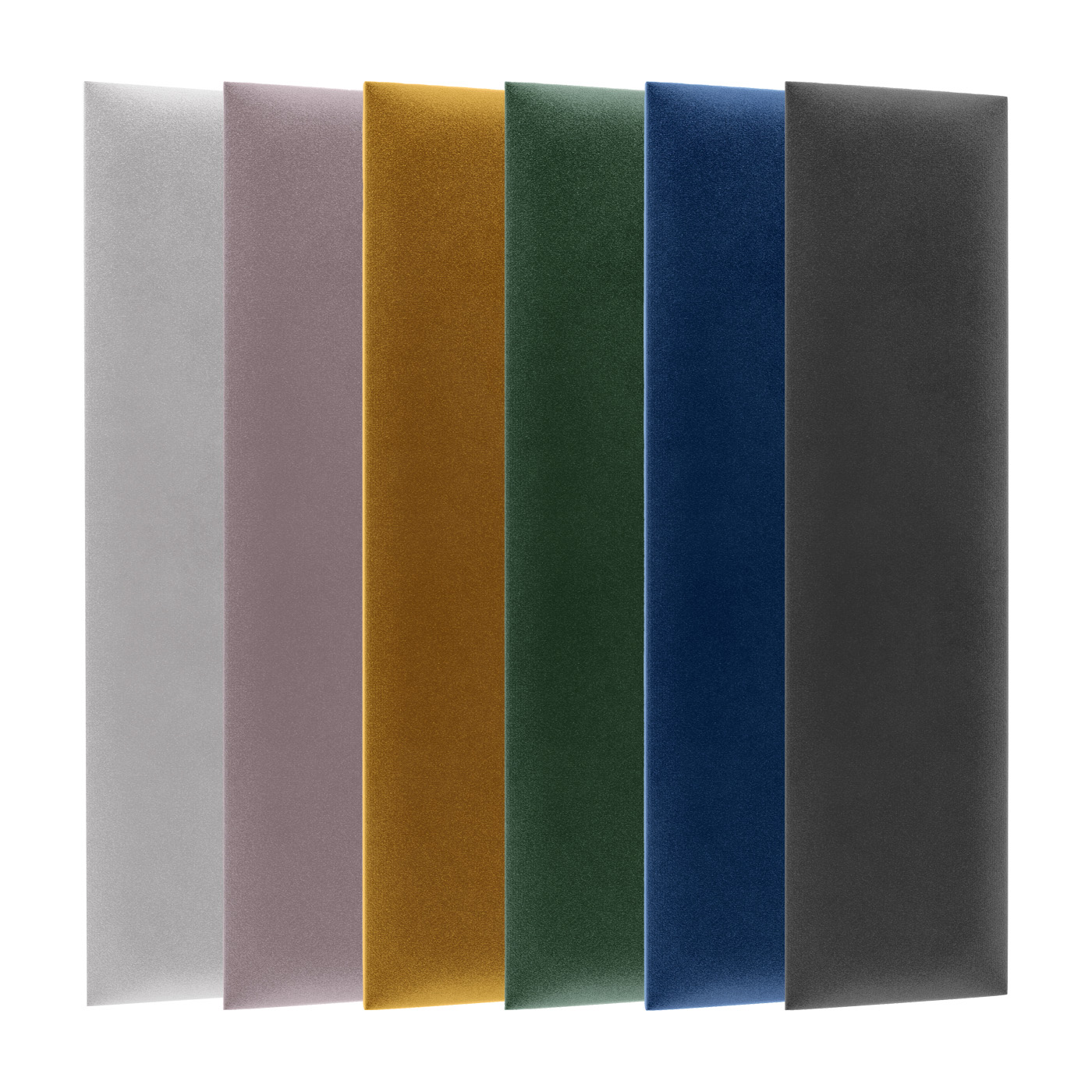 Toppa Wandpaneel gepolstert, Rechteck 15 x 60 cm