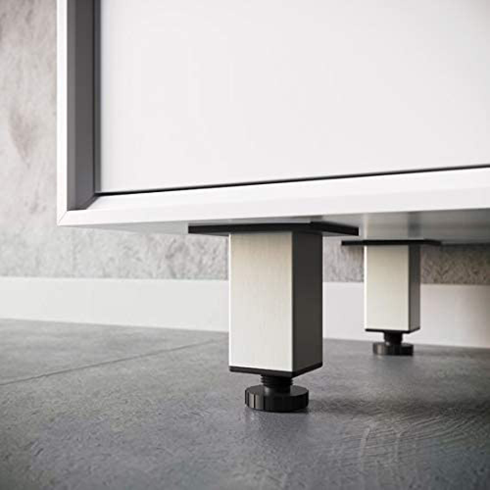 Möbelfüße | E4MF | 4er Set | Farbe: Inox
