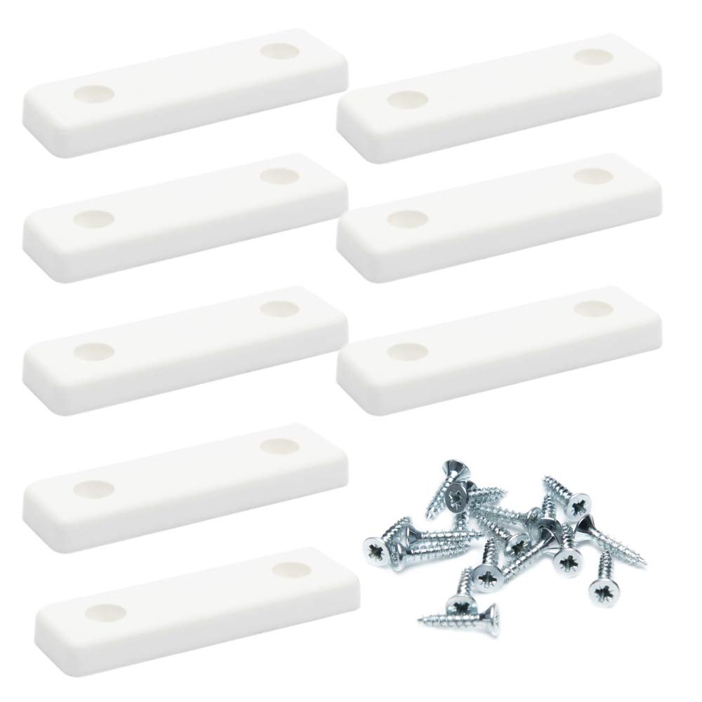 Möbelpads | Farbe: Weiß | Größe: 50x14x5mm