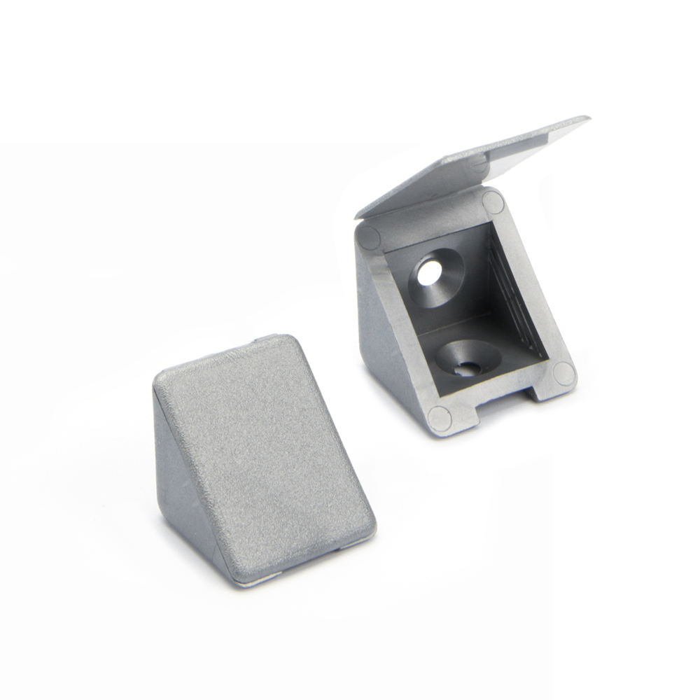 Korpusverbinder | BT1 | Farbe: Silber | 1 Loch
