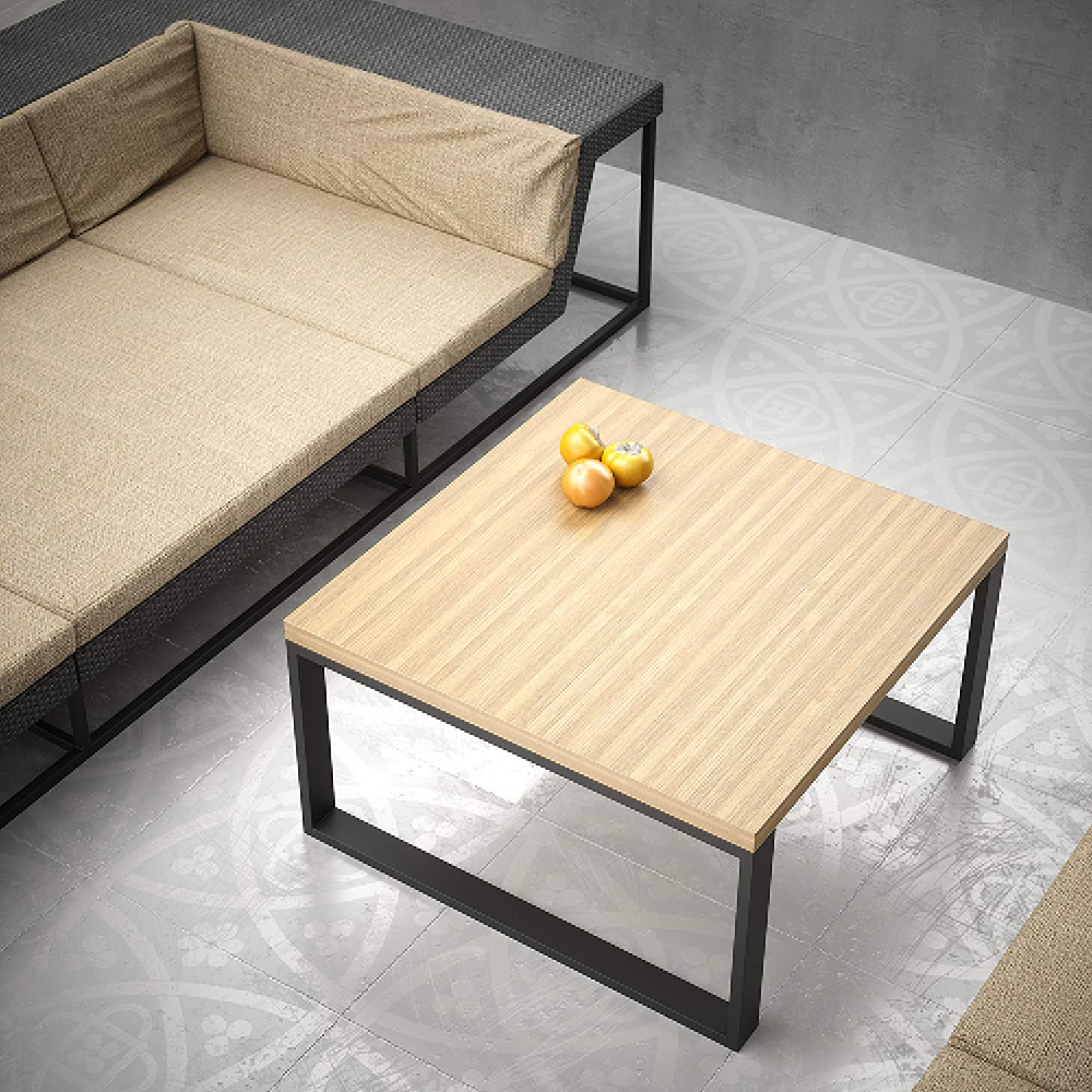 Stahl Couchtischkufen | CKK1 | 2er Set | Schwarz
