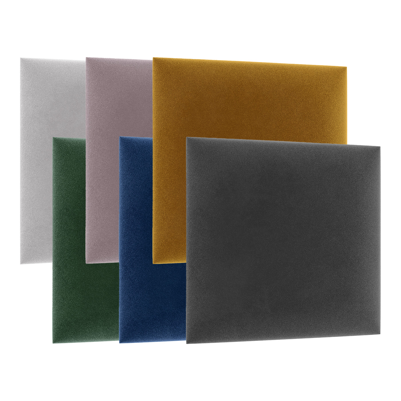 Toppa Wandpaneel gepolstert, Quadrat 30 x 30 cm