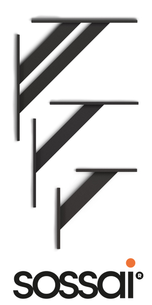 Regalträger | FSHR | 1 Paar | Farbe: Schwarz