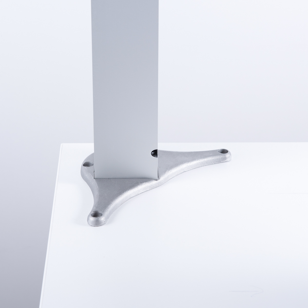 Tischbeine | TBEAL | 4er Set | Farbe: Aluminium