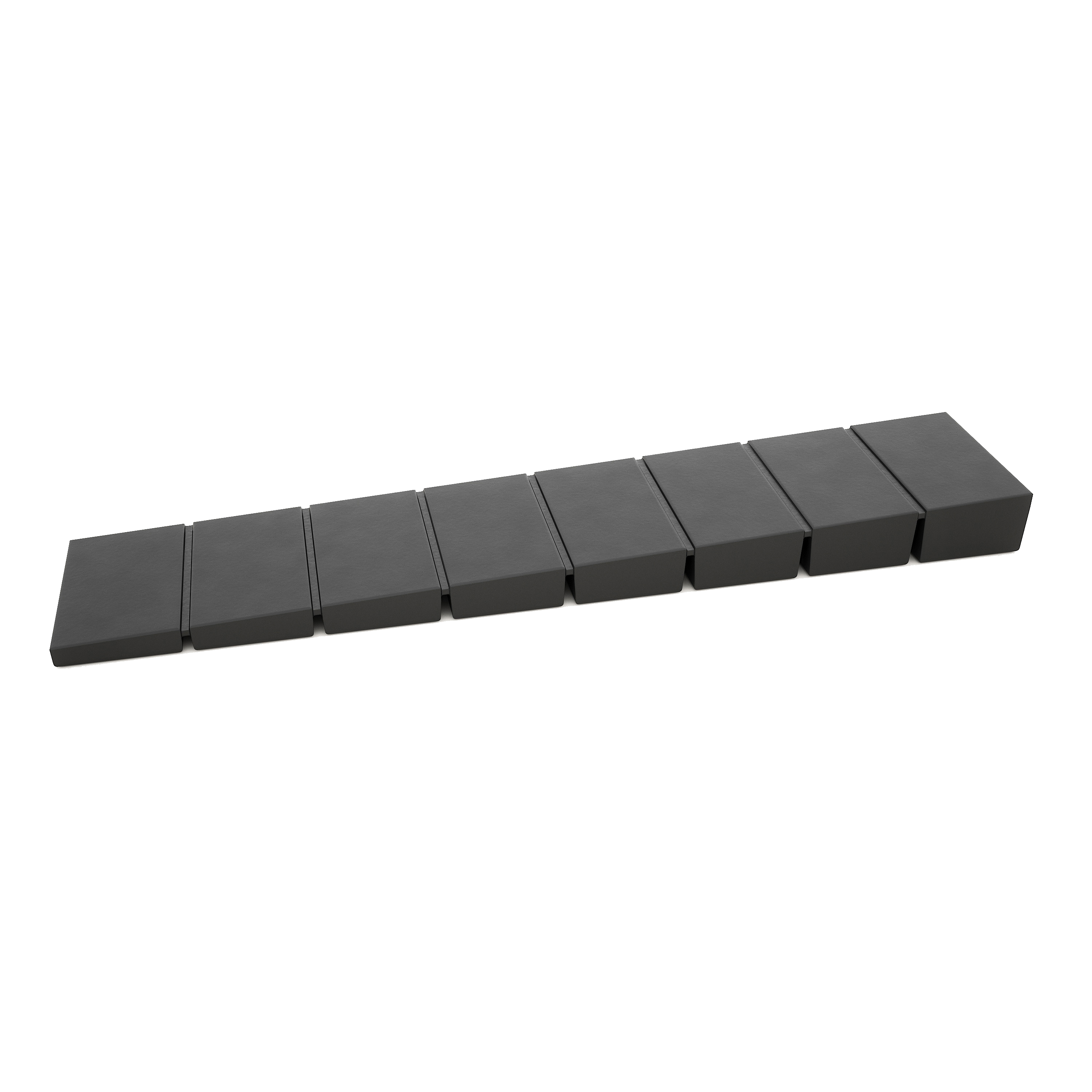 Möbelkeile | MKB-100 | Farbe: Schwarz