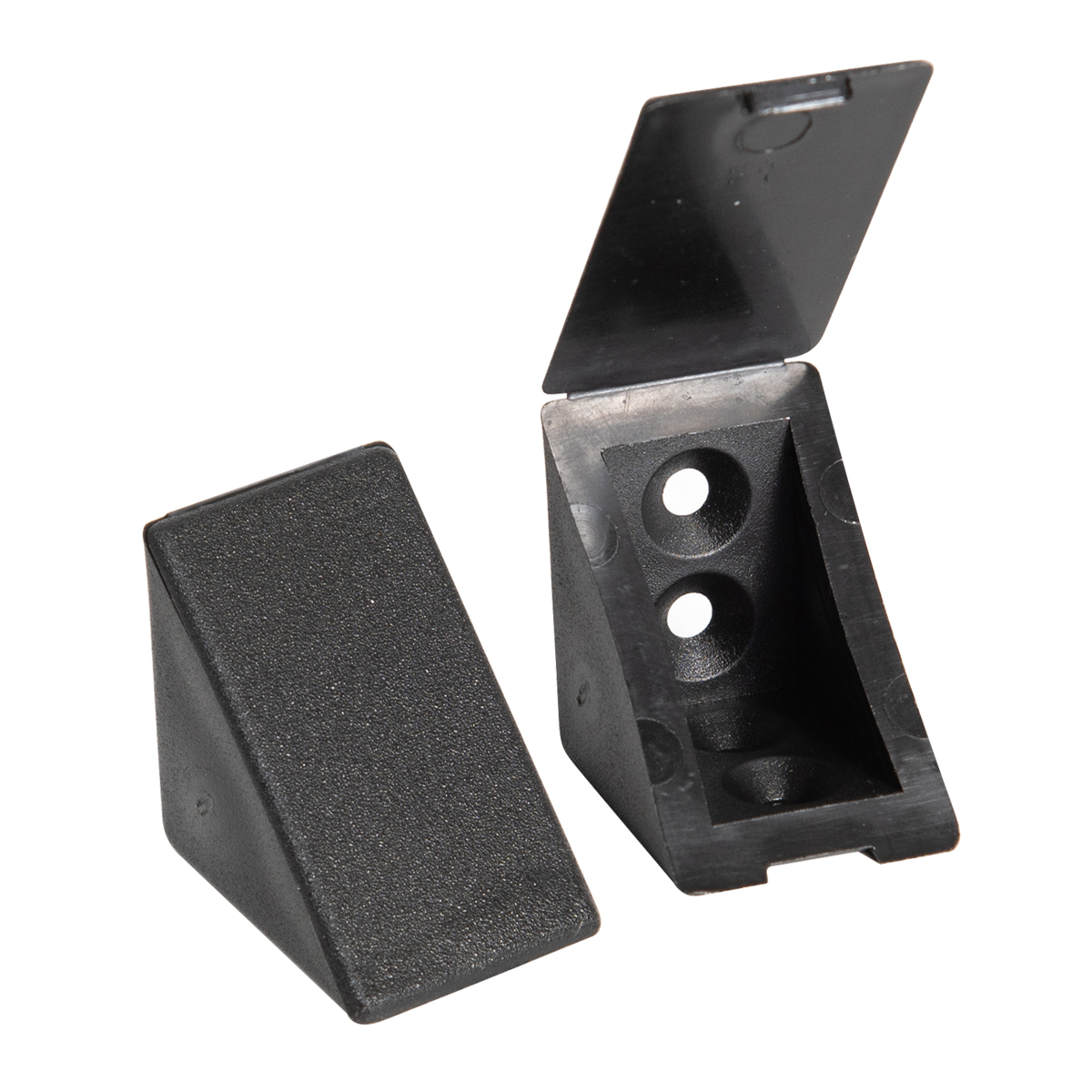 Korpusverbinder | BT1 | Farbe: Schwarz | 2 Loch