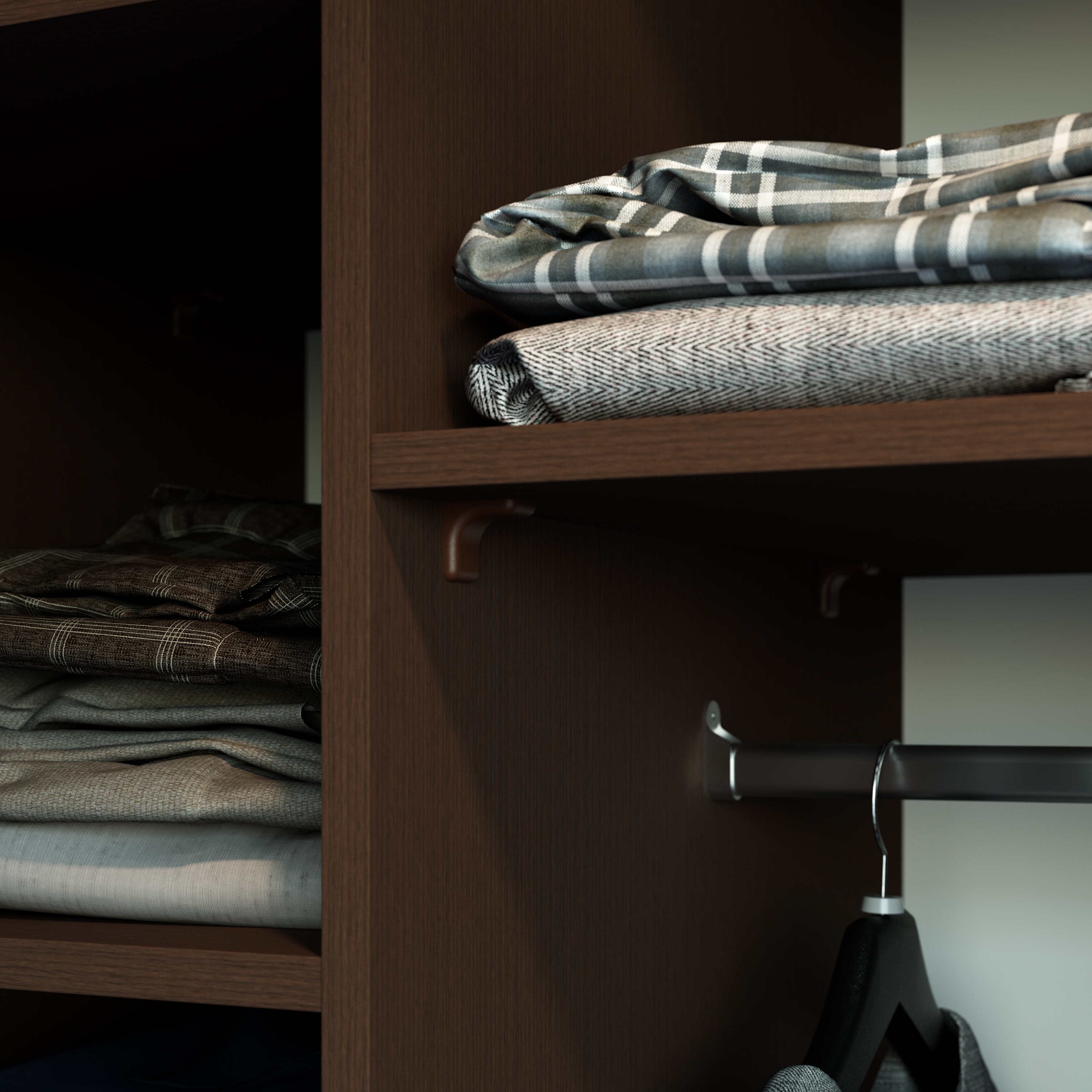 Korpusverbinder Stahl | BT2 | Farbe: Braun