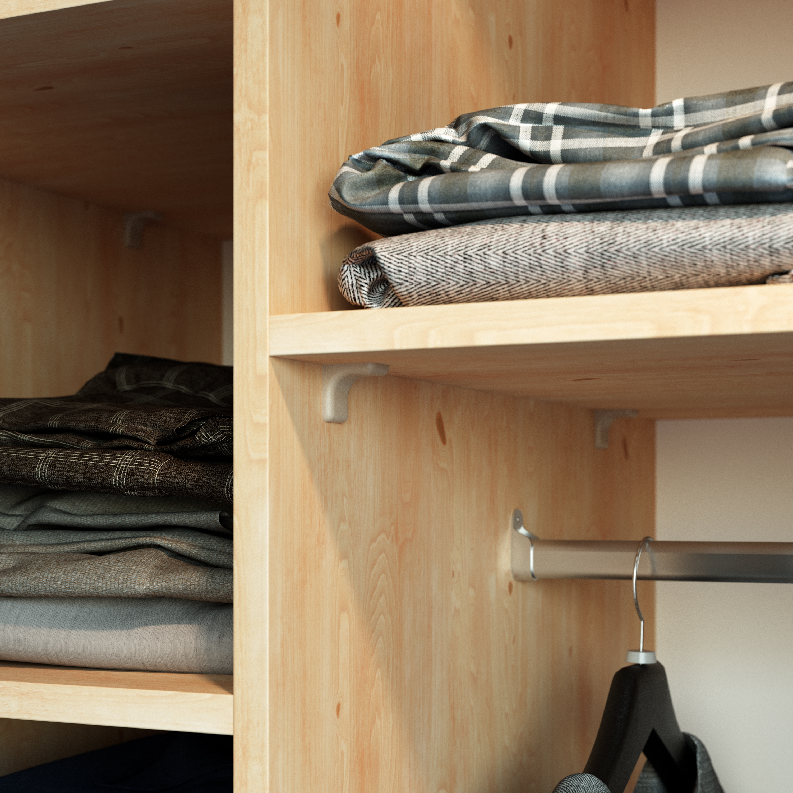 Korpusverbinder Stahl | BT2 | Farbe: Elfenbein