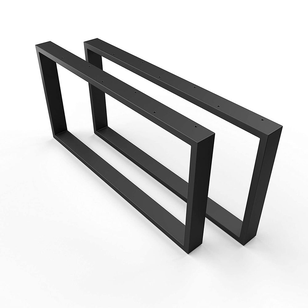 Stahl Couchtischkufen | CKK1 | 2er Set | Schwarz