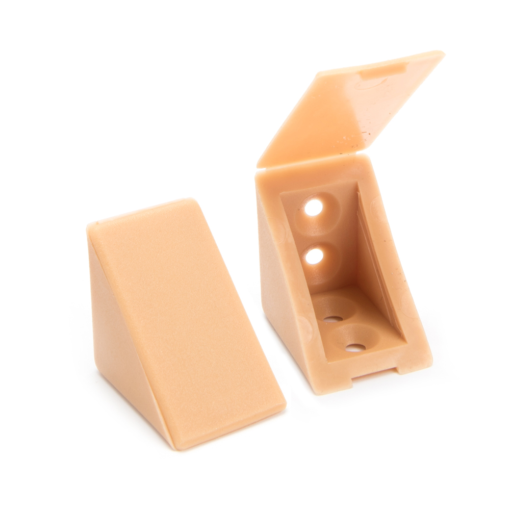 Korpusverbinder | BT1 | Farbe: Buche | 2 Loch