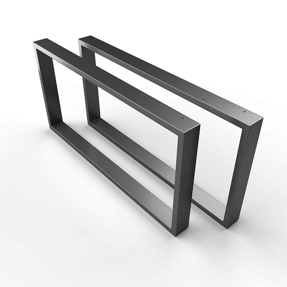 Stahl Couchtischkufen | CKK1 | 2er Set | Anthrazit
