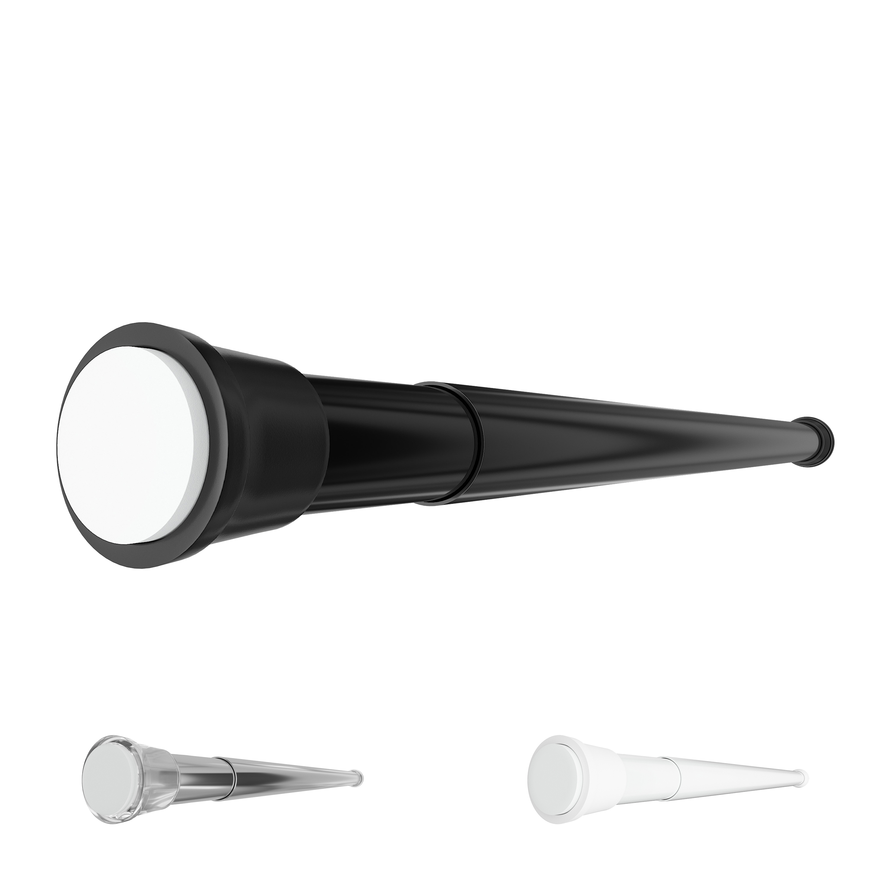 Aquabad® Hastaflex Teleskop Duschvorhangstange DVS1