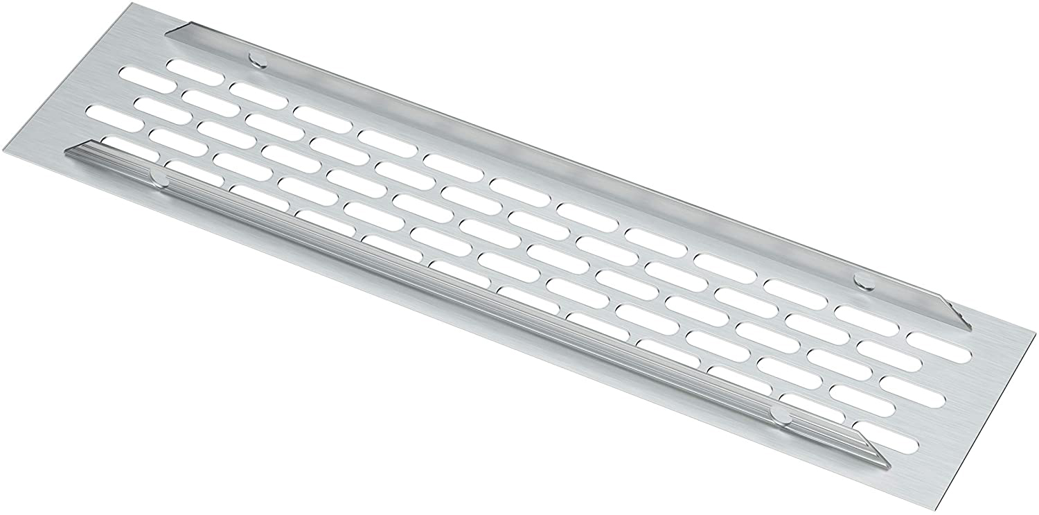 Aluminium Lüftungsgitter AGCR | Farbe: Aluminium eloxiert